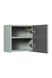Шкафчик квадратный для ванной комнаты Line Reed Green / Green D 83-30-1DQ;світло-зелений;30х30;