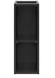 Нижня полиця XILO / XILO BLACK 81-01-A;чорний;