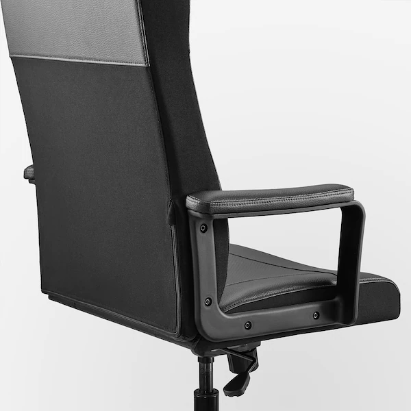 Офісне крісло MILLBERGET / 704.893.94;чорний;екошкіра;