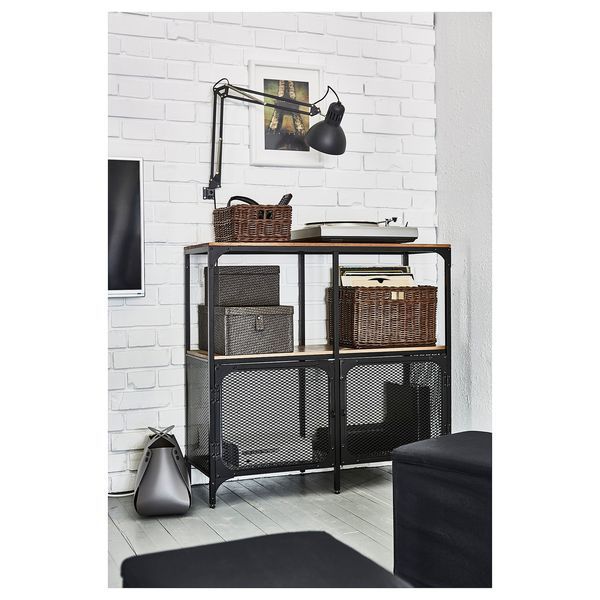 Стелаж Стелаж FJALLBO 100x95 см см / 503.392.92;чорний;