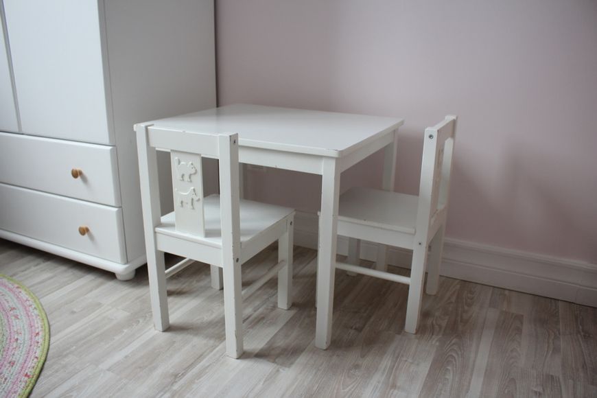 Дитячий стіл KRITTER / 401.538.59;білий;