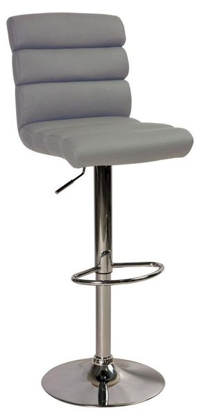Барный стул C-617 / KROC617S;сірий;