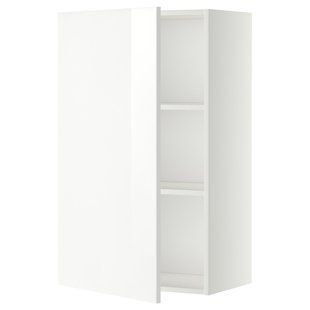 Настенный шкаф с полками, белый/Ringhult белый, 60x100 см METOD / 894.669.29
