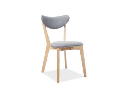 Кухонний стілець BRANDO / BRANDODSZ;дуб/сірий;