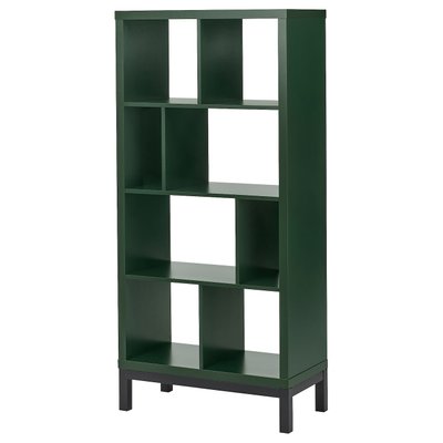 Книжный шкаф KALLAX / 195.635.80;темно-зелений;77х39х164;