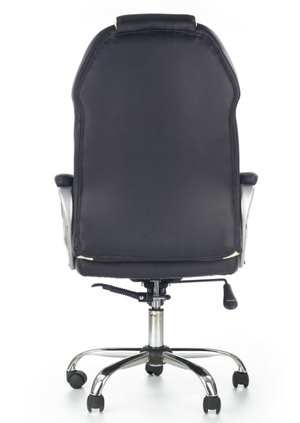 Офисное кресло BARTON / чорно-білий;екошкіра;
