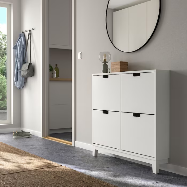 Тумба для взуття STALL 96x17x90 cm / 605.302.66;білий;