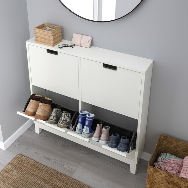 Тумба для взуття STALL 96x17x90 cm / 605.302.66;білий;