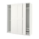 Комбінація шаф, білий/білий, 200x66x236 см PAX/GRIMO / 994.329.72 PAX/GRIMO магазин Glance