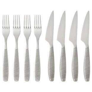 Набір столових приборів для стейку 365+, 8 штук, нержавіюча сталь IKEA / 105.406.25