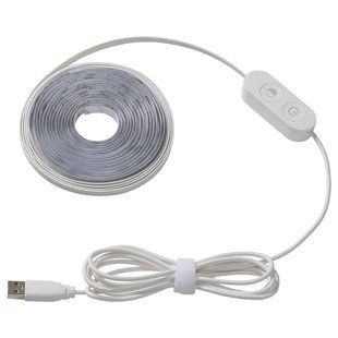 Светодиодная лента с USB-портом, регулировкой цвета, 3 м. KABBLEKA / 106.096.67