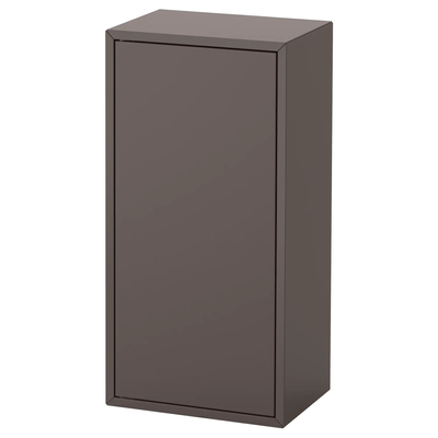 Шкафчик з 2 полицями EKET 35x25x70 см / 003.449.41;темно-сірий;