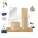 Комплект меблів для ванної кімнати NORDIC CREMONA / set-nc b cremona 60cm hc;60;