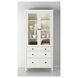 Шкаф-витрина с шухлядами HEMNES / 503.717.72;білий;