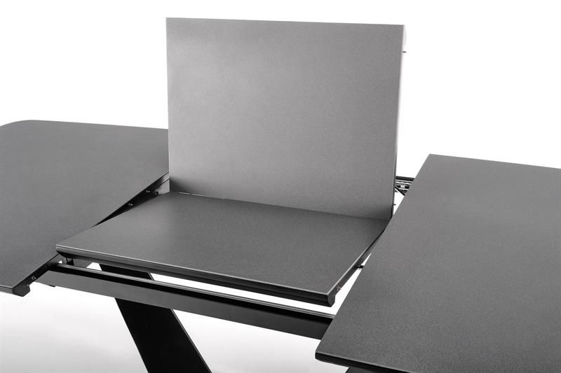 Кухонний стіл FANGOR / V-CH-FANGOR-ST;темно-сірий/чорний;