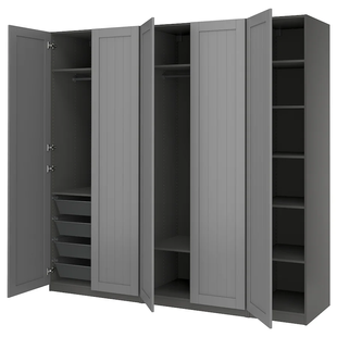 Шафа PAX / GULLABERG 250x60x236 cm / 695.615.74;темно-сірий;