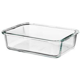 Пищевой контейнер IKEA 365+ стекло / 703.591.99;прозорий;скло;