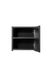 Шкафчик верхний для ванной комнаты Nova Black / Black 83-30-1DQ;чорний;30х30;