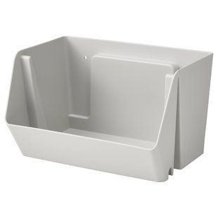 Органайзер для столу/настіну, світло-сірий, 25x18x15 см FODERTRAG / 105.907.62