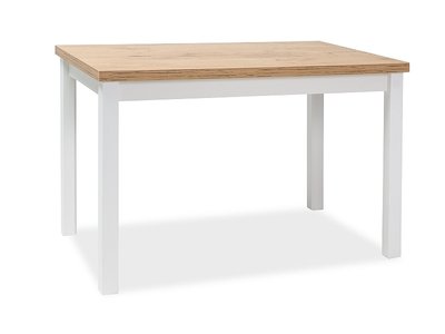 Кухонный стол Adam / ADAMDLB120;дуб ланселот/ білий мат;120х68;