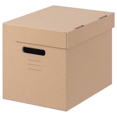 Коробка з кришкою PAPPIS / 001.004.67;коричневий;