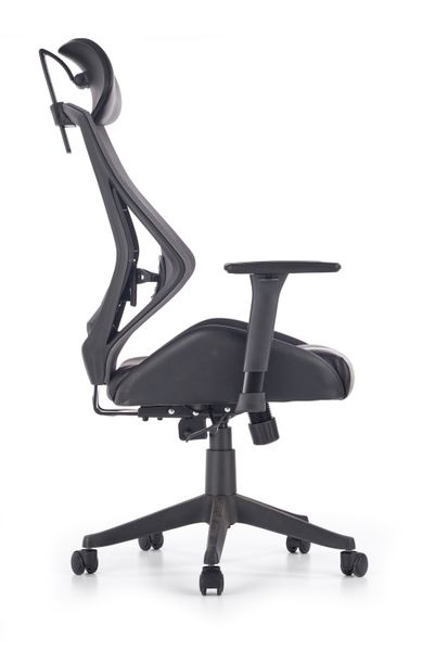 Компьютерное кресло HASEL / чорно-сірий;