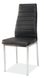 Кухонний стілець H-261 / H261CZAR;чорний;екошкіра;