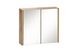 Шкафчик с зеркалом для ванной комнаты IBIZA / IBIZA DĄB/BIAŁY 840;дуб вотан / білий ;