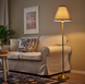 Напольная лампа FLYGHOJD / 305.438.35;темно-зелений;