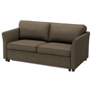 Двухместный раскладной диван, Kilanda серо-коричневого цвета. EKHOLMA / 395.985.50