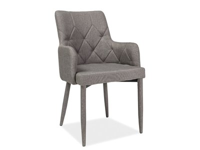 Кухонний стілець RICARDO / RICARDOSZ;сірий;тканина;88х44х50;