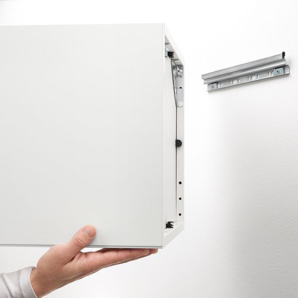 Комбінація навісних шаф, білий/бежевий, 175x35x70 см EKET / 096.020.49 EKET магазин Glance Комбінація навісних шаф, білий/бежевий, 175x35x70 см EKET / 096.020.49