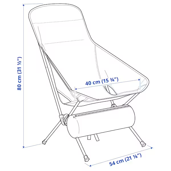 Складаний стілець STRANDON / 805.758.43;