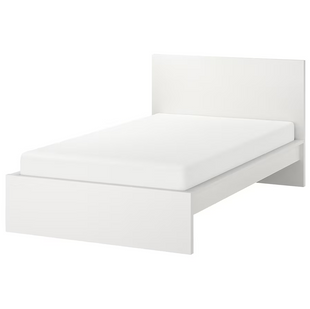 Кровать с ламелями 120x200 MALM / 890.195.86;120x200;
