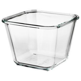Харчовий контейнер IKEA 365+ 1,2 л. скло / 403.592.09;прозорий;скло;