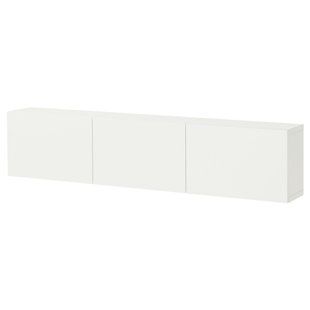 Комбінація навісних шаф, білий/Лаппвікен білий, 180x22x38 см BESTA / 196.120.81