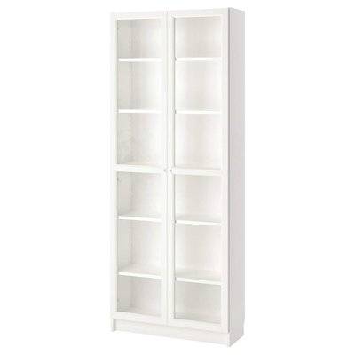 Книжный шкаф BILLY/OXBERG 80x202 см / 690.178.28;білий;
