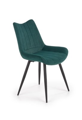 Кухонний стілець K388 / V-CH-K/388-KR-C.ZIELONY;зелений/чорний;