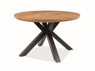 Кухонний стіл RITMO / дуб/чорний;