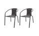 Набор садовых стульев NEO / 2NEO2255;чорний;