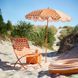 Пляжний стілець, яскраво-помаранчевий STRANDON / 306.004.54