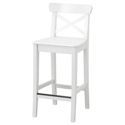Барный стул INGOLF / 101.226.47;білий;63;