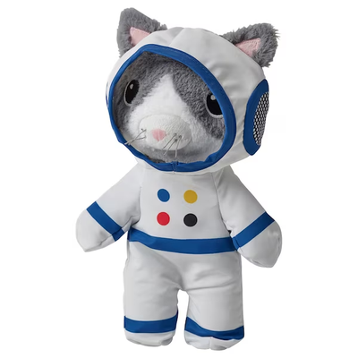 Плюшева іграшка кіт космонавт AFTONSPARV / 605.515.36;