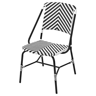 Садове крісло VASSHOLMEN / 305.037.40;чорно-білий;