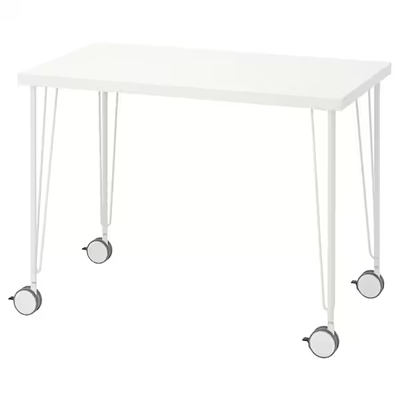 Комп'ютерний стіл LINNMON / KRILLE 100х60 см / 094.162.12;білий;