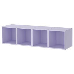 Настінна комбінація шаф, блідо-фіолетовий, 140x35x35 см EKET / 796.020.84