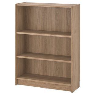 Книжный шкаф, имитация дуба, 80x28x106 см BILLY / 904.773.85