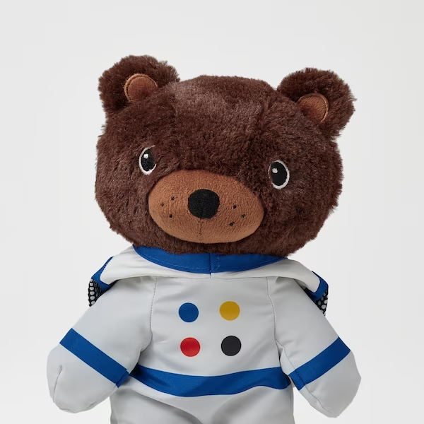 Плюшева іграшка ведмідь космонавт AFTONSPARV / 405.515.42;