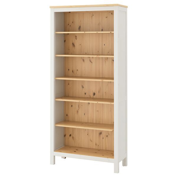 Стеллаж HEMNES 90x197 см / 604.135.02;світло-коричневий; HEMNES магазин Glance Стеллаж HEMNES 90x197 см / 604.135.02;світло-коричневий;