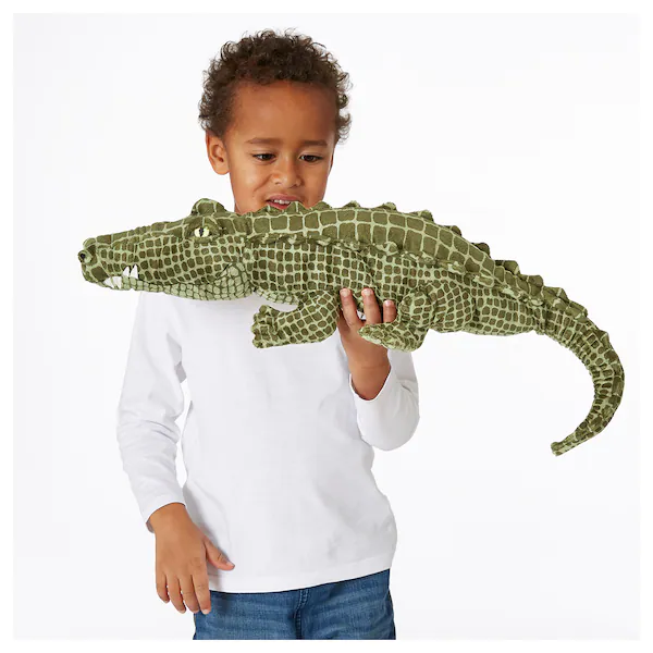 Мягкая игрушка JATTEMATT крокодил / 505.068.13;